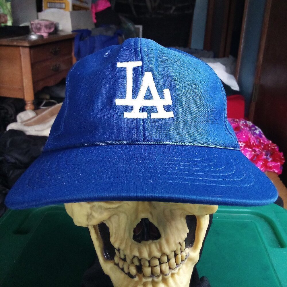 Vintage Los Angeles Dodgers Rope Snap Trucker Hat Cap